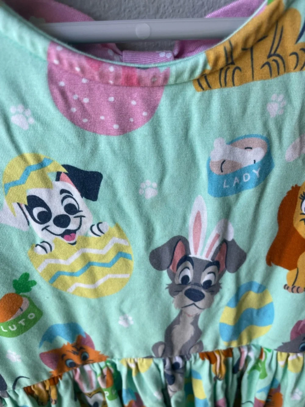 Little Sleepies x Disney Play Collection Peekaboo Pets Easter Bamboo Twirl Dress